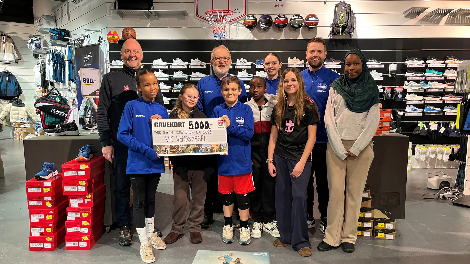 Tekst og billede - Dyrk glæden donation - det med småt