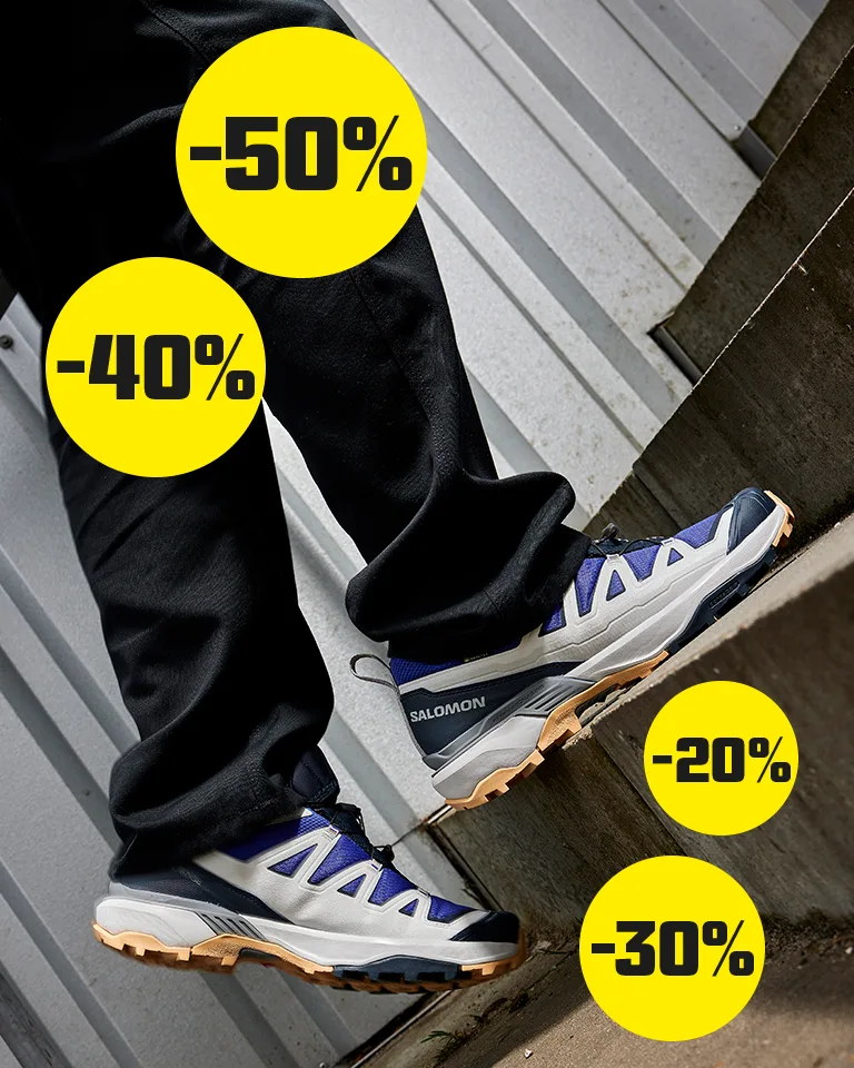 Udsalg på sneakers