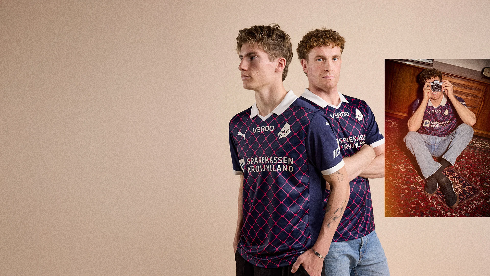 Randers FC - Topbillede - Udebanetrøje 26/27