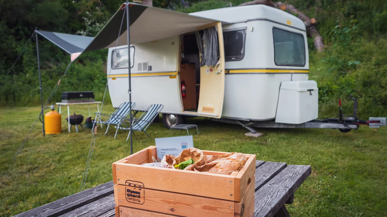Byaasgaard Camping retro campingvogn