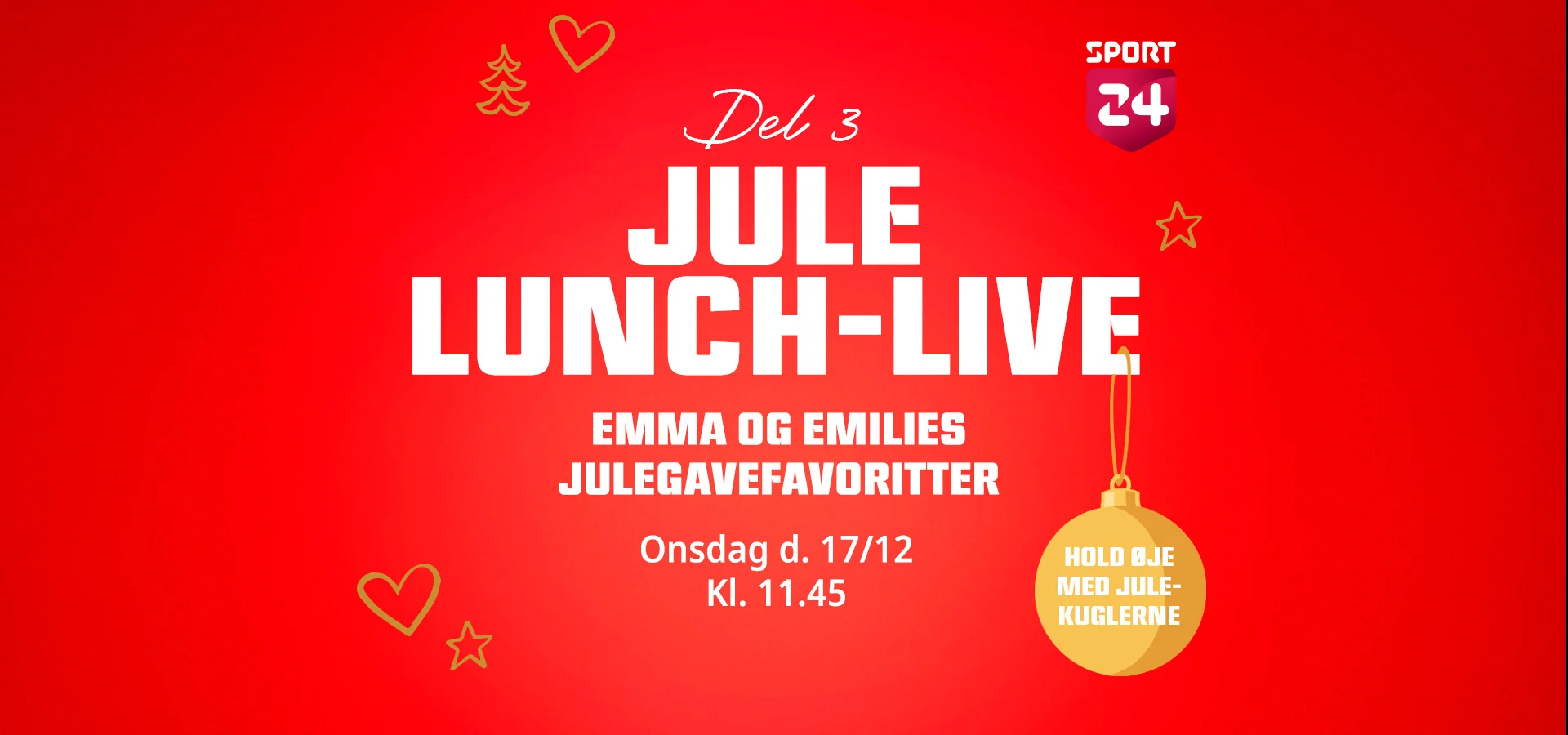 SPORT 24 LIVE: JULE LUNCH-LIVE DEL 3