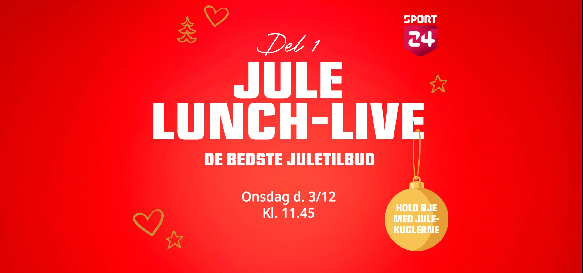 SPORT 24 LIVE: JULE LUNCH-LIVE DEL 1