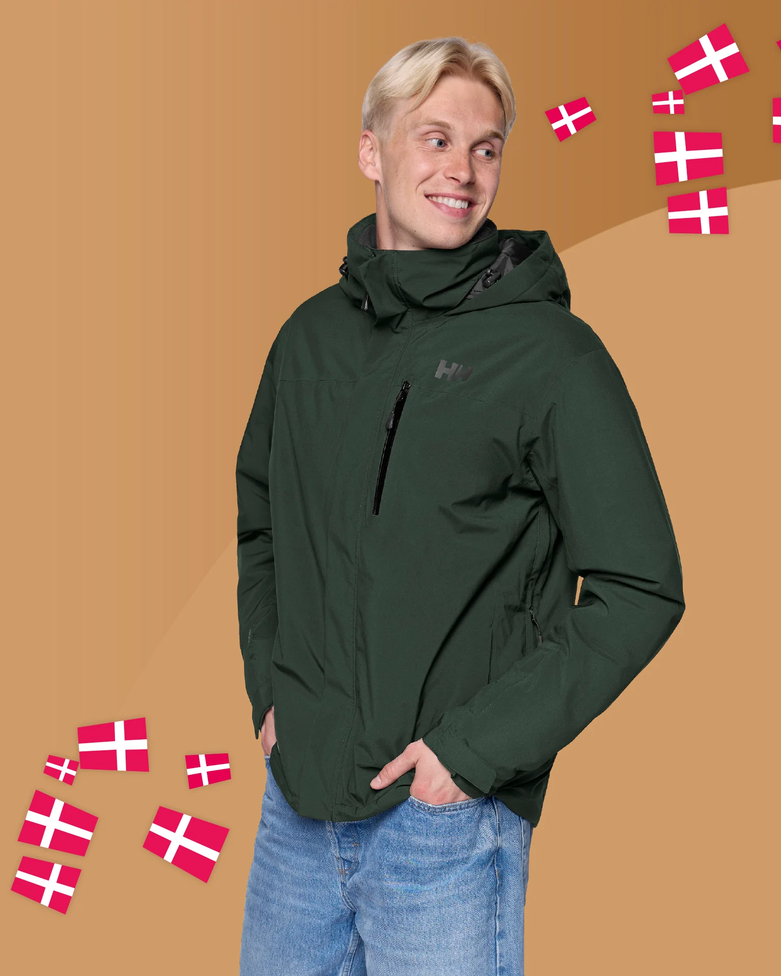 Herobanner mænd fødselsdagsavis - vinterjakker mænd