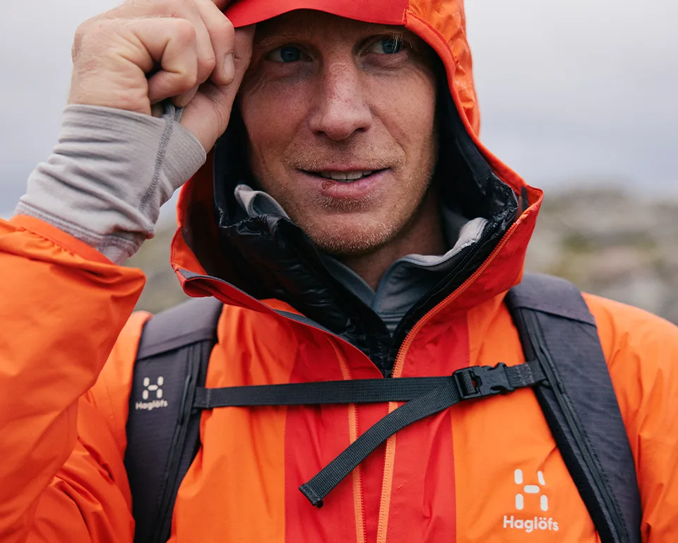 Haglöfs L.I.M GTX Jakke Herre Orange Habanero