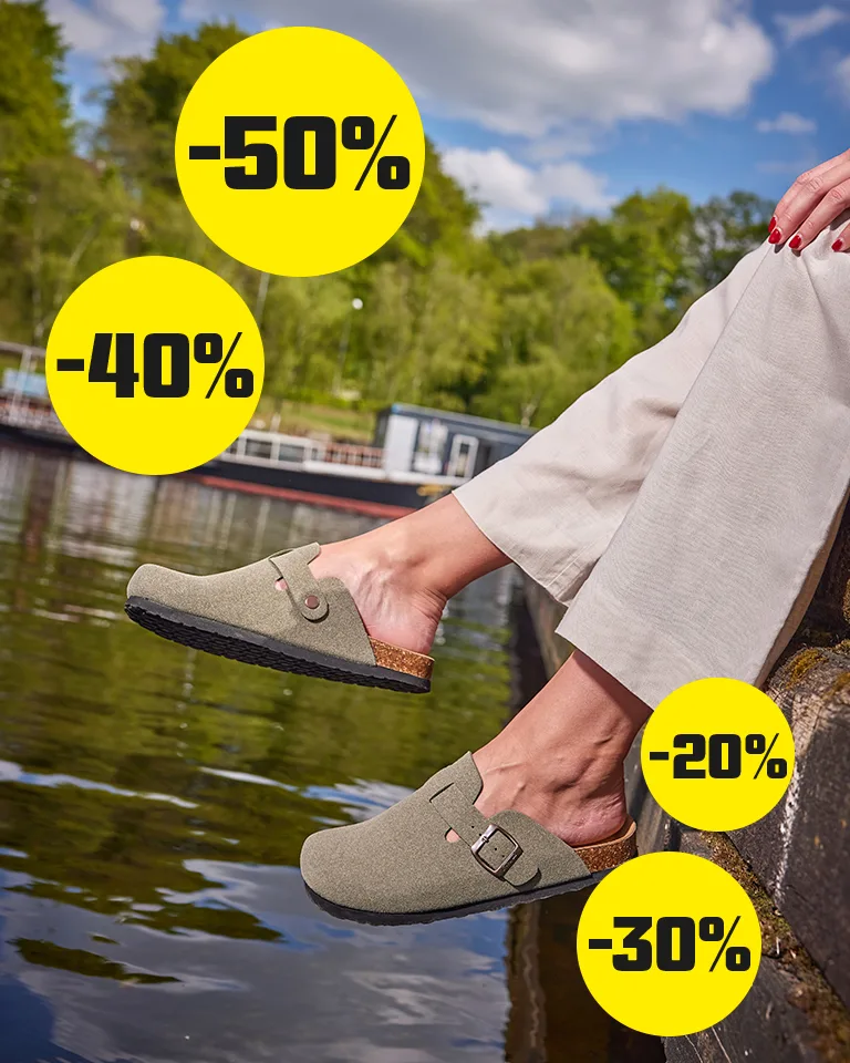 Udsalg på sandaler