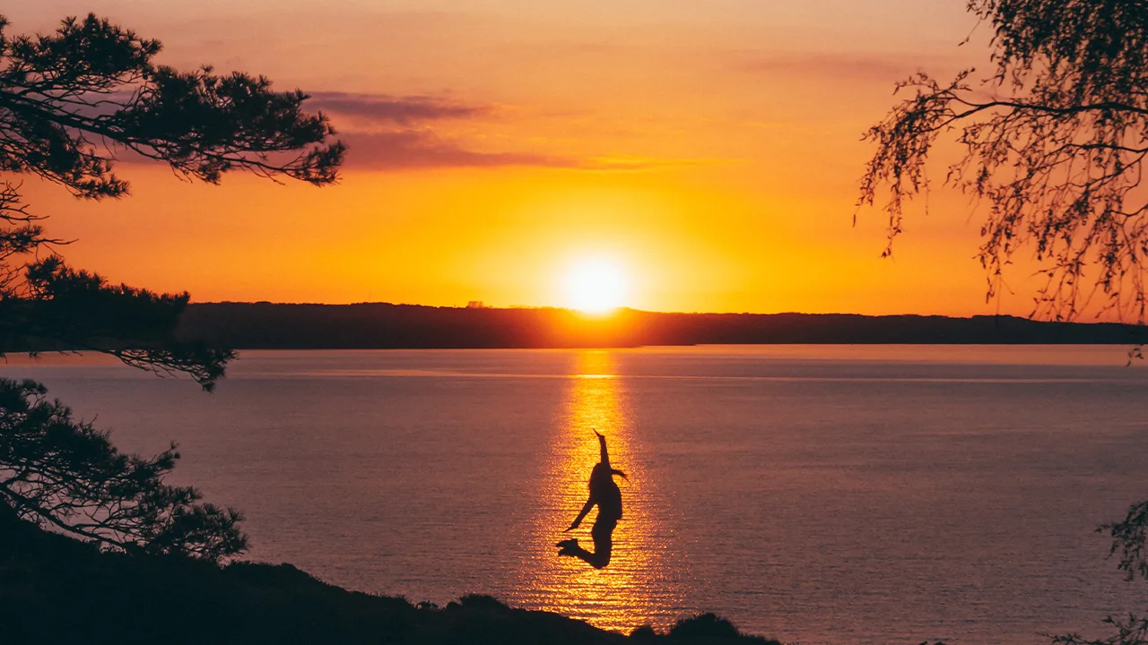 Bornholm solnedgang