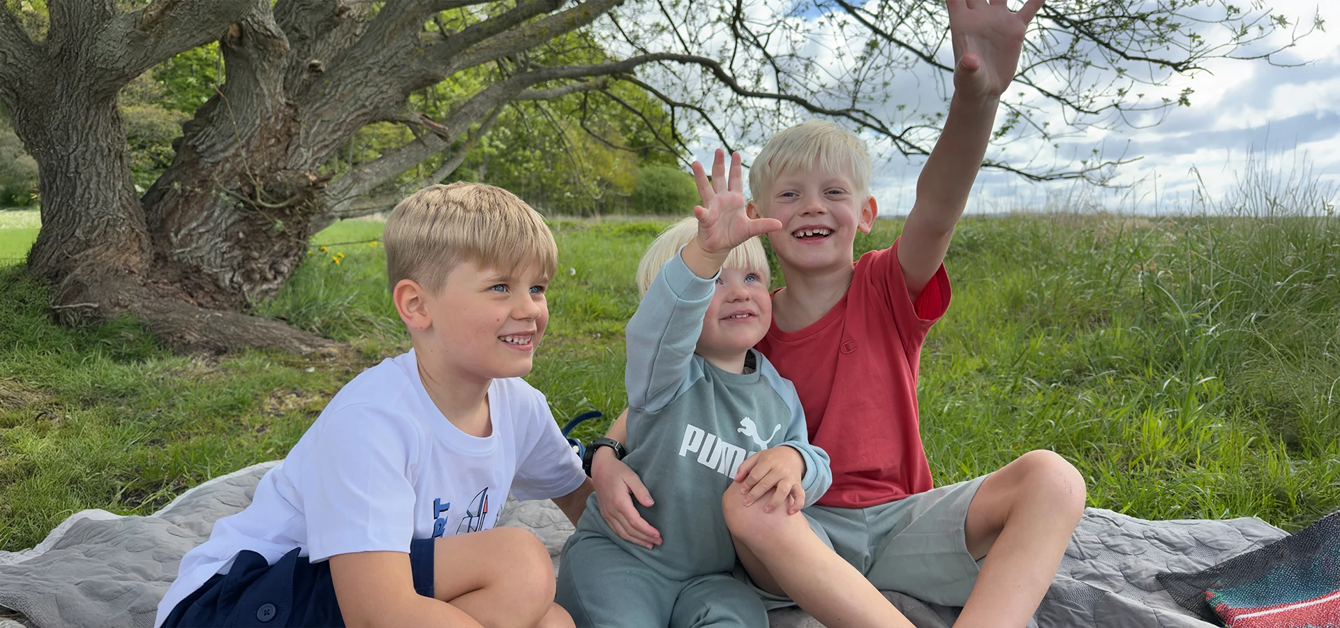 Picnic og lege – sjov i naturen for dig, der er ny