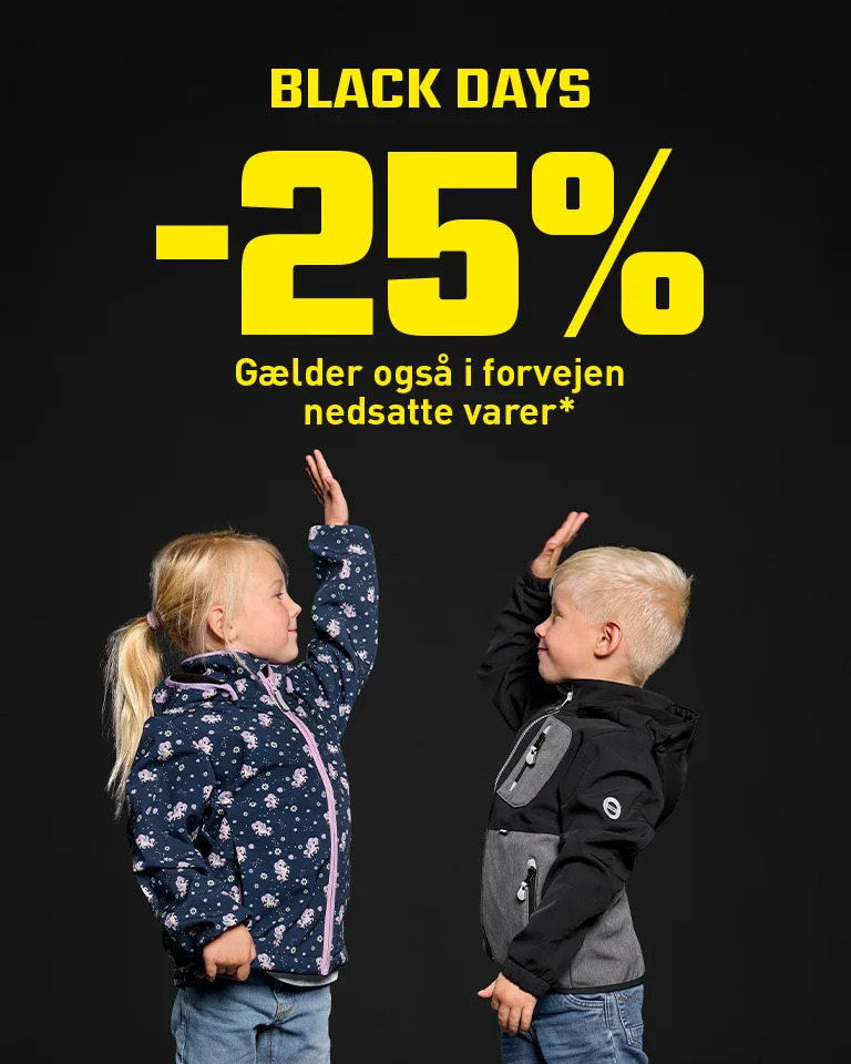 Billede - Børn Hero - Black Days 2025