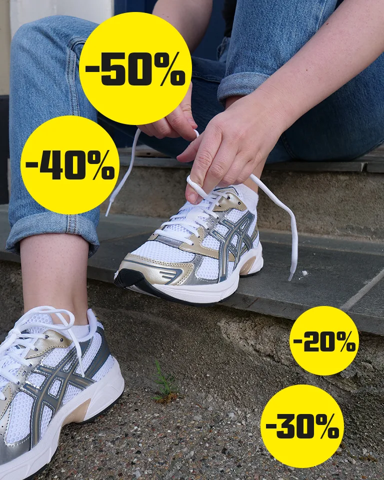 Udsalg på sneakers