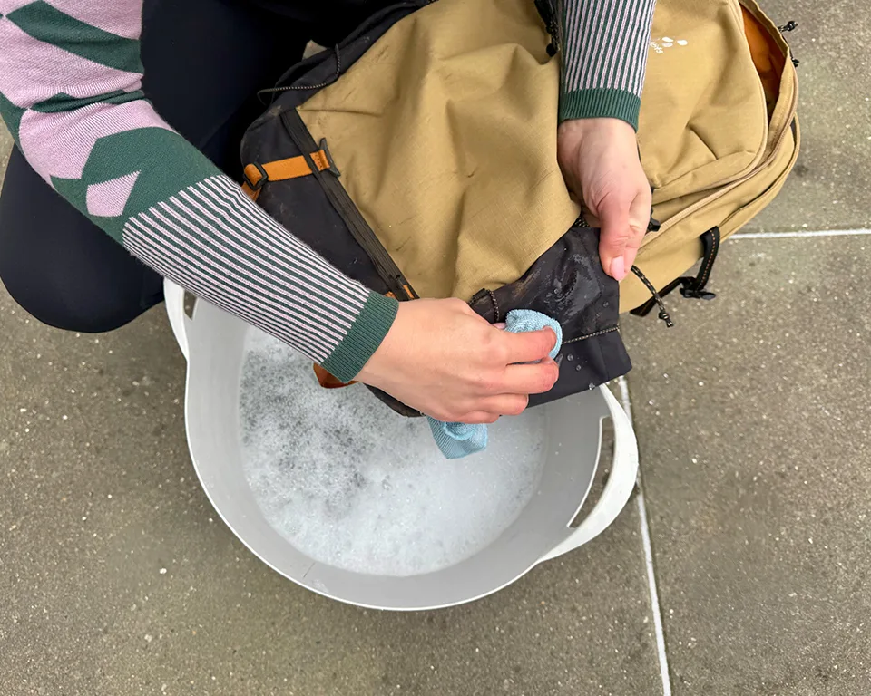 Billede 1 - Vask og vedligehold din rygsæk, så levetiden forlænges