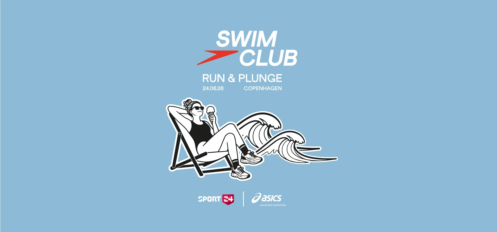 [ER AFHOLDT] RUN & PLUNGE x SPORT 24, ASICS & SPEEDO 