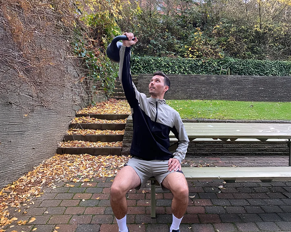 Billede 3 - træning - udetræning med kettlebell