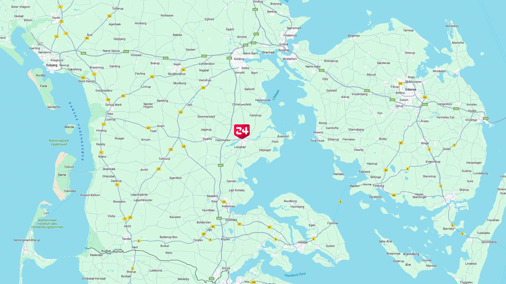 Tekst og billede showroom Haderslev