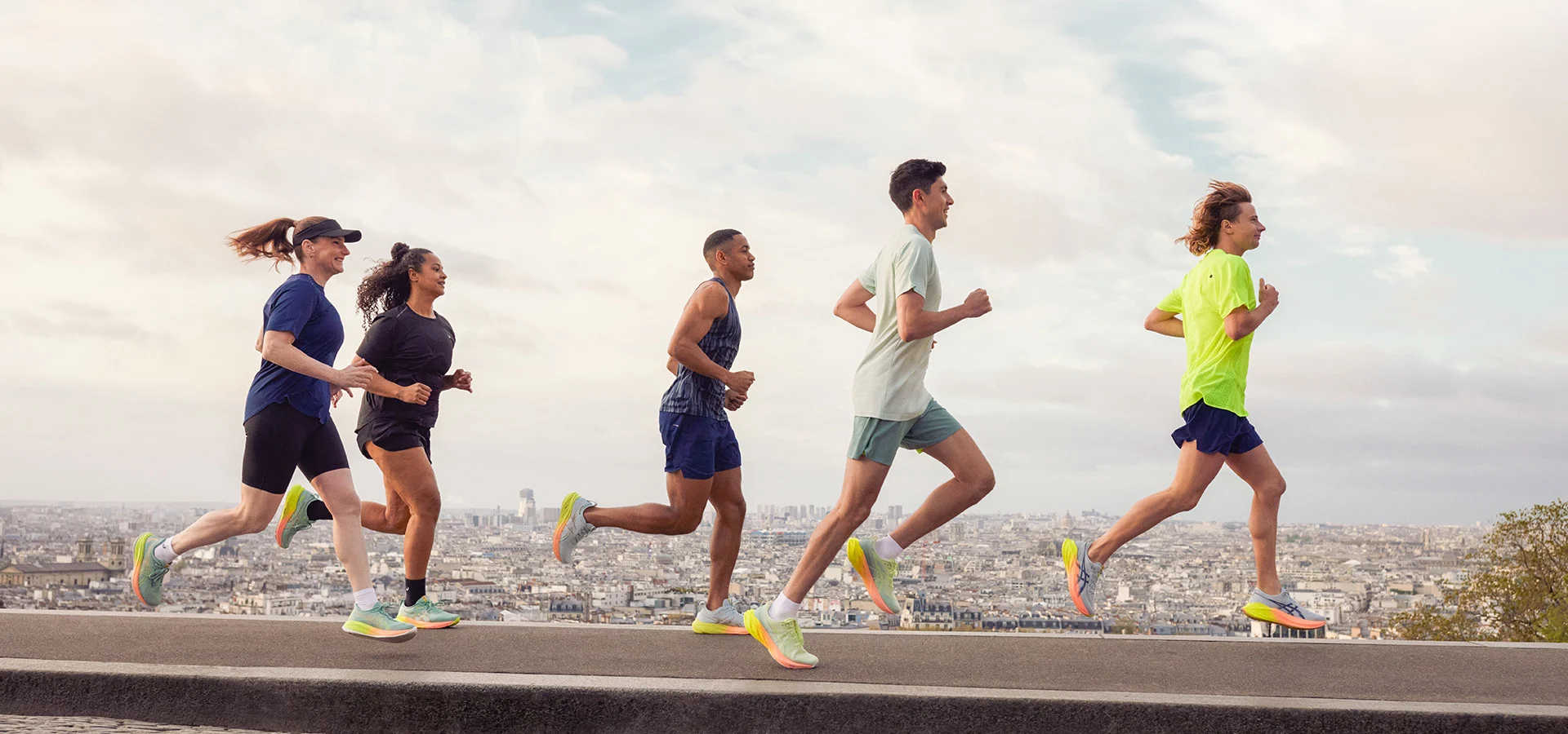 Topbillede - løb - en gruppe af løbere