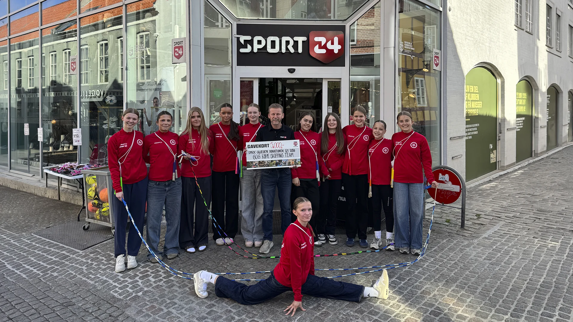 Tekst og billede - Dyrk Glæden Donation - Tidligere vindere - Gug Rope Skipping Team