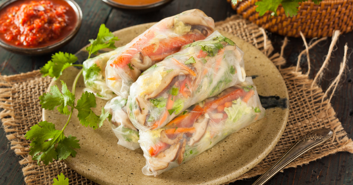 Vietnamese Rice Paper Rolls Recipe Live Better