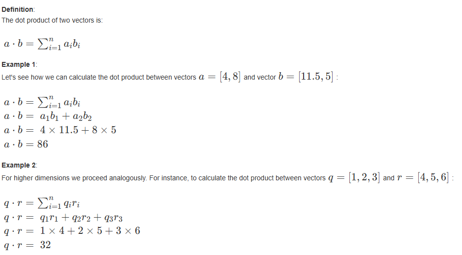 dot-product