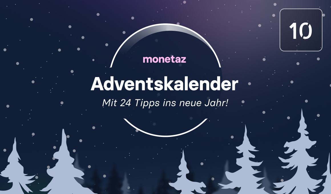 Cover - Monetaz Adventskalender - Türchen 10