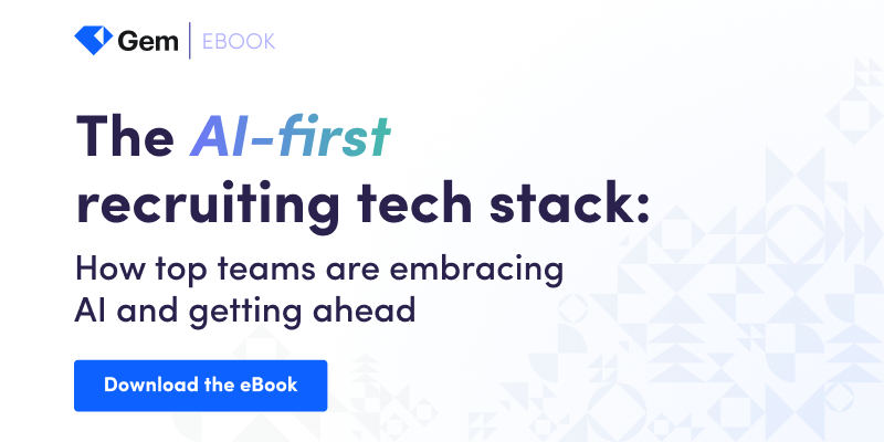 [Ebook] The AI-first recruiting tech stack