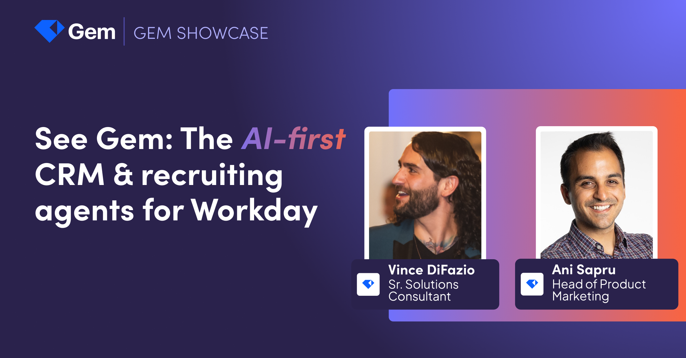 See Gem: The AI-first CRM & recruiting agents for Workday