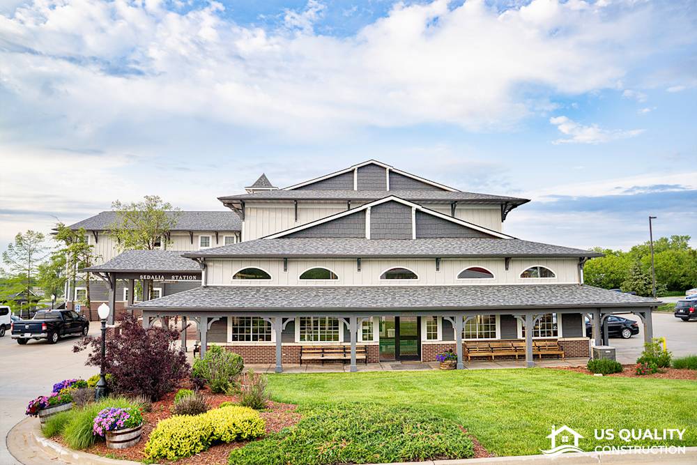 Hotel Siding & Roofing Replacement