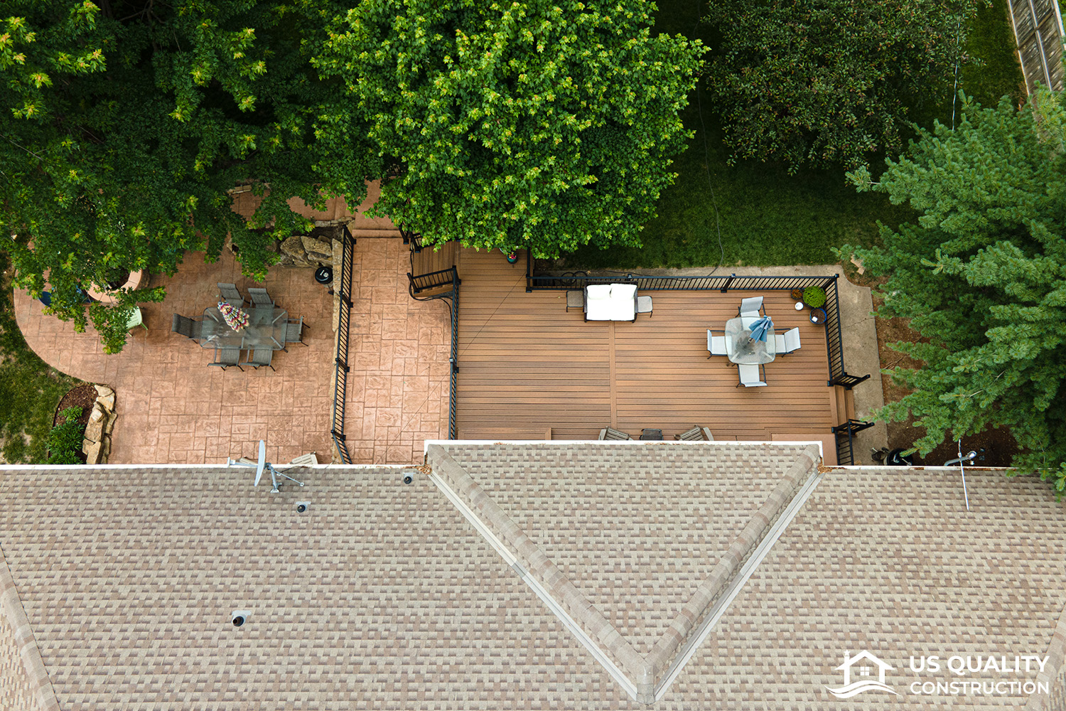 Deck Rebuild and Patio Hardscape Update