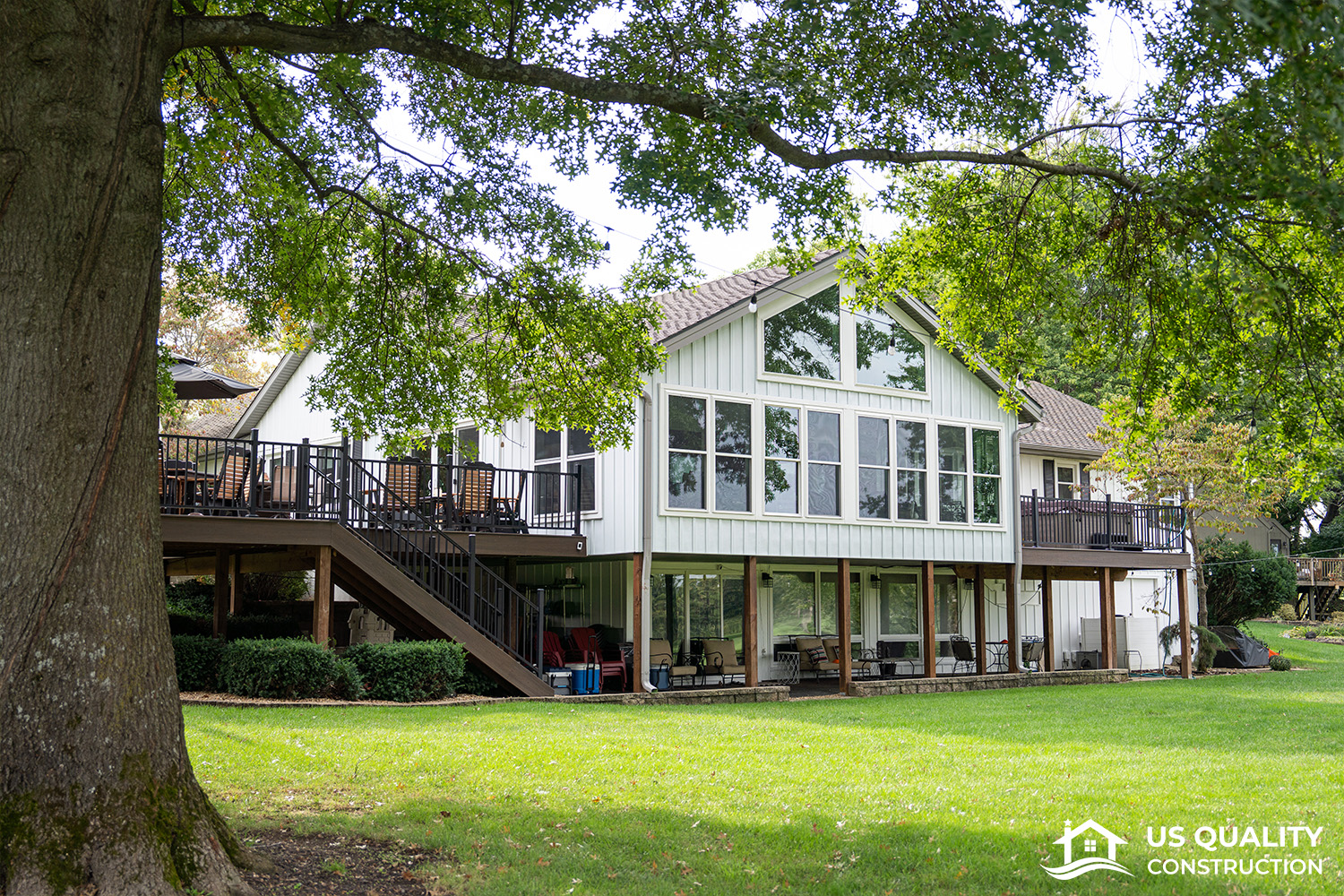 Windows, Patio Doors & deck replacement with Roof Addition