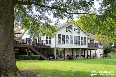 Windows, Patio Doors & deck replacement with Roof Addition