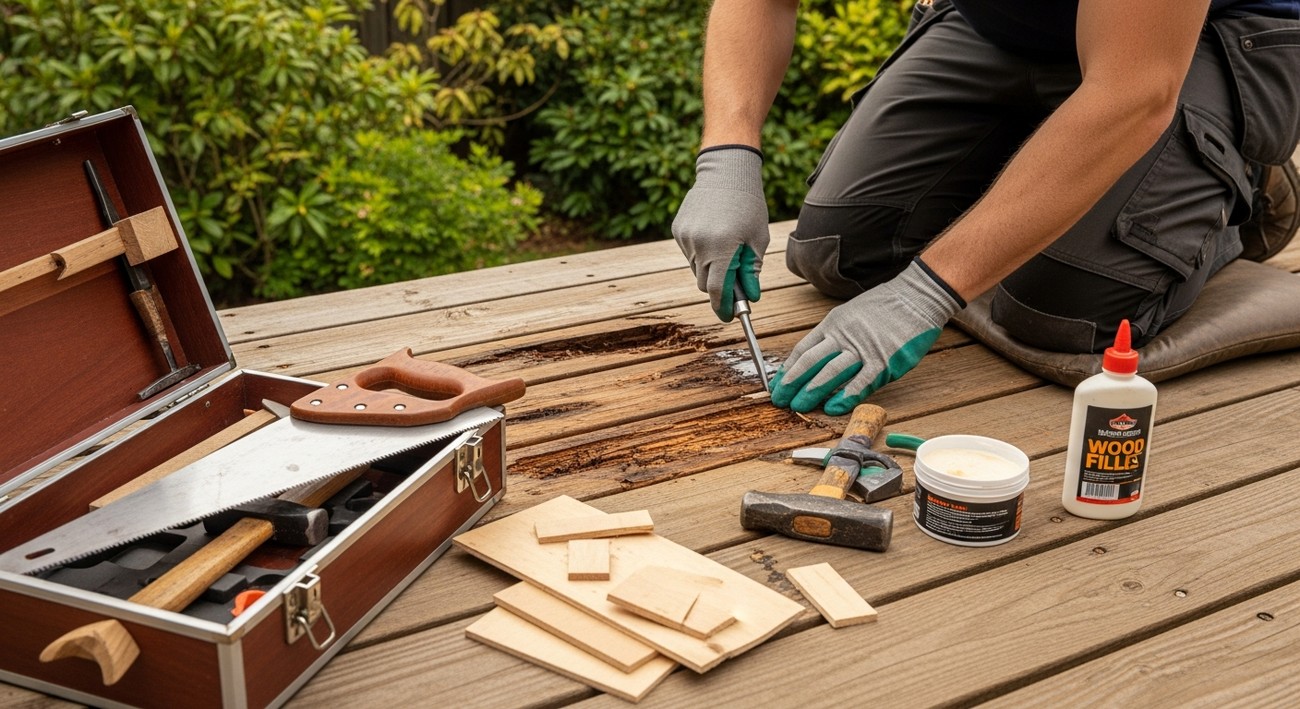 best deck rot repair