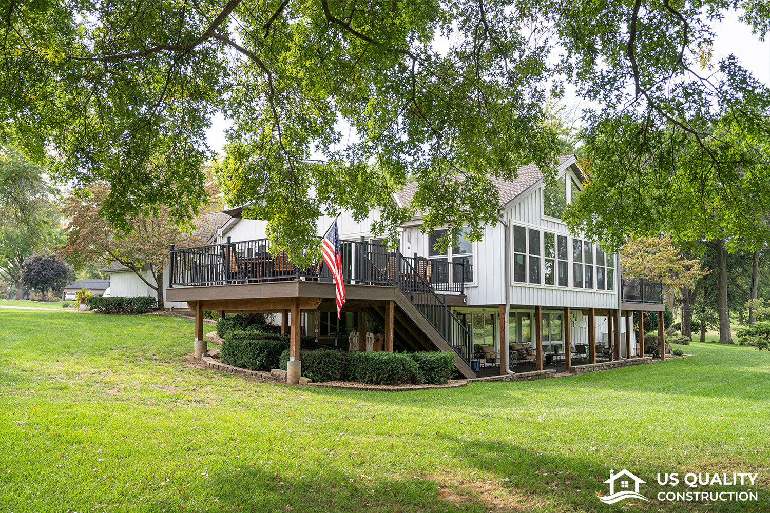 Windows, Patio Doors & deck replacement with Roof Addition
