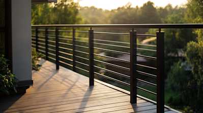 Metal Deck Railing: Enhance Your Outdoor Space