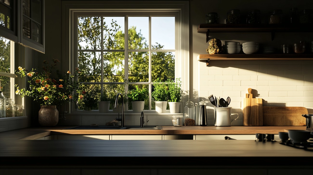 kitchen windows photo