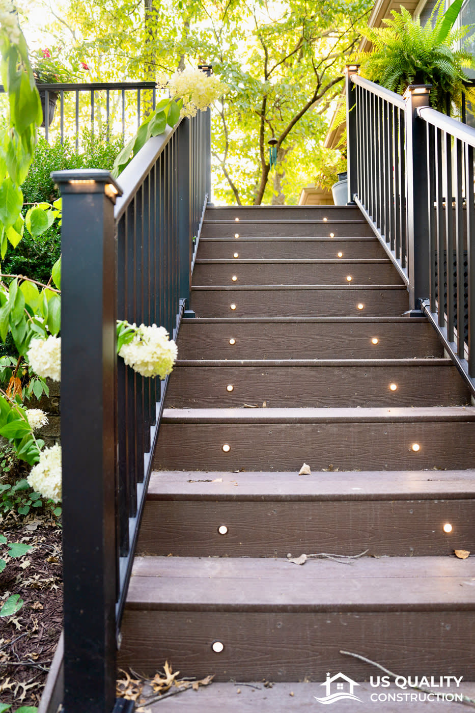 Custom Deck Design with Built-In Pool