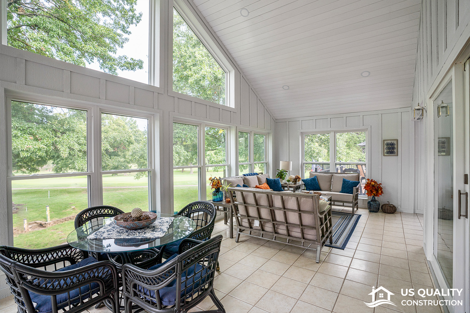 Windows, Patio Doors & deck replacement with Roof Addition