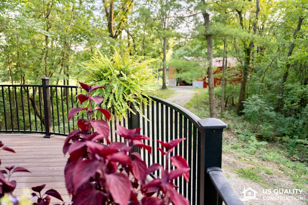 Custom Deck Design with Built-In Pool