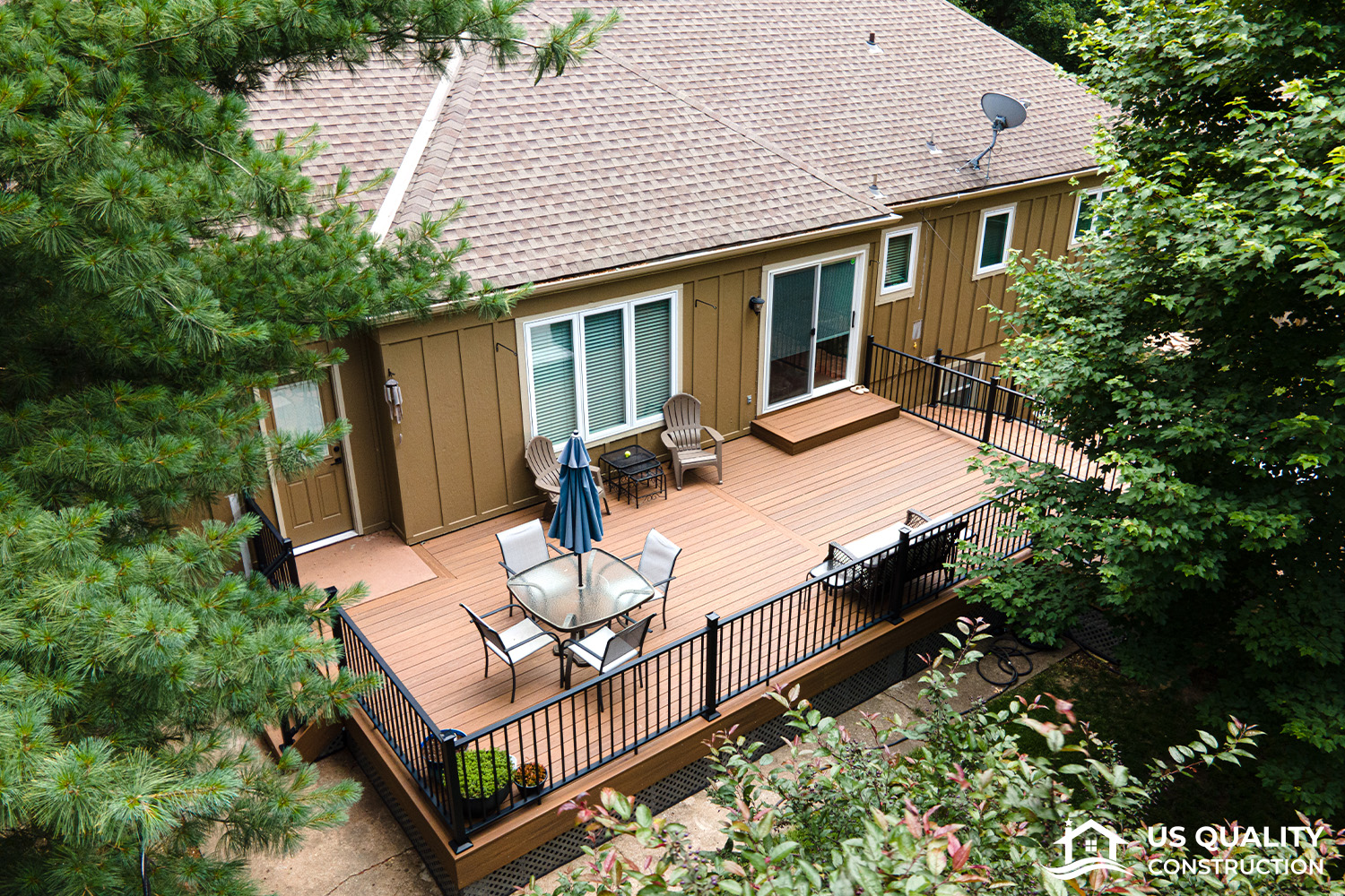 Deck Rebuild and Patio Hardscape Update