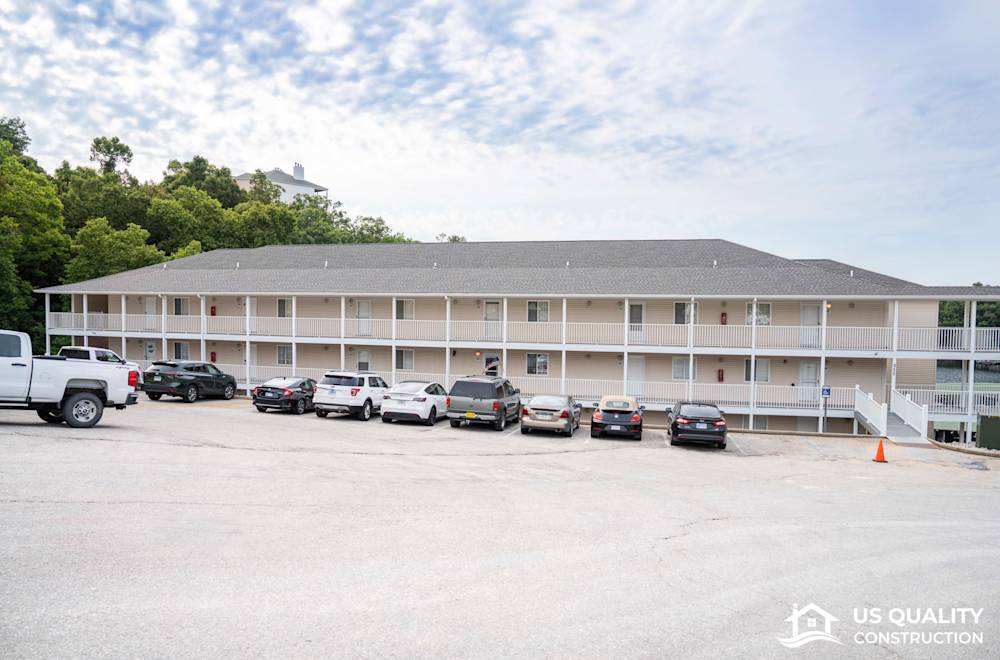 Condominium Renovation: Decking, Railing, and Roof Extension