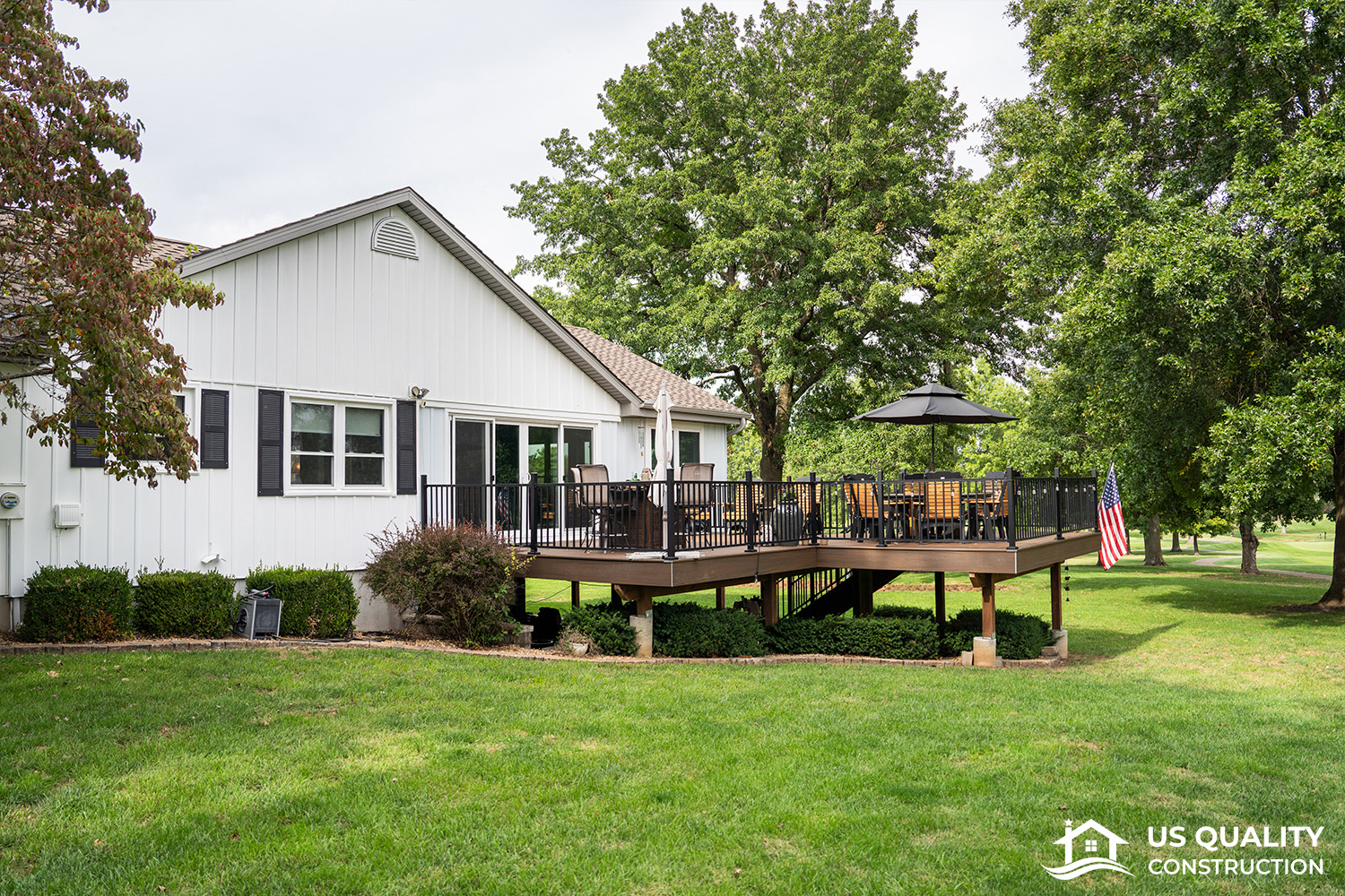 Windows, Patio Doors & deck replacement with Roof Addition