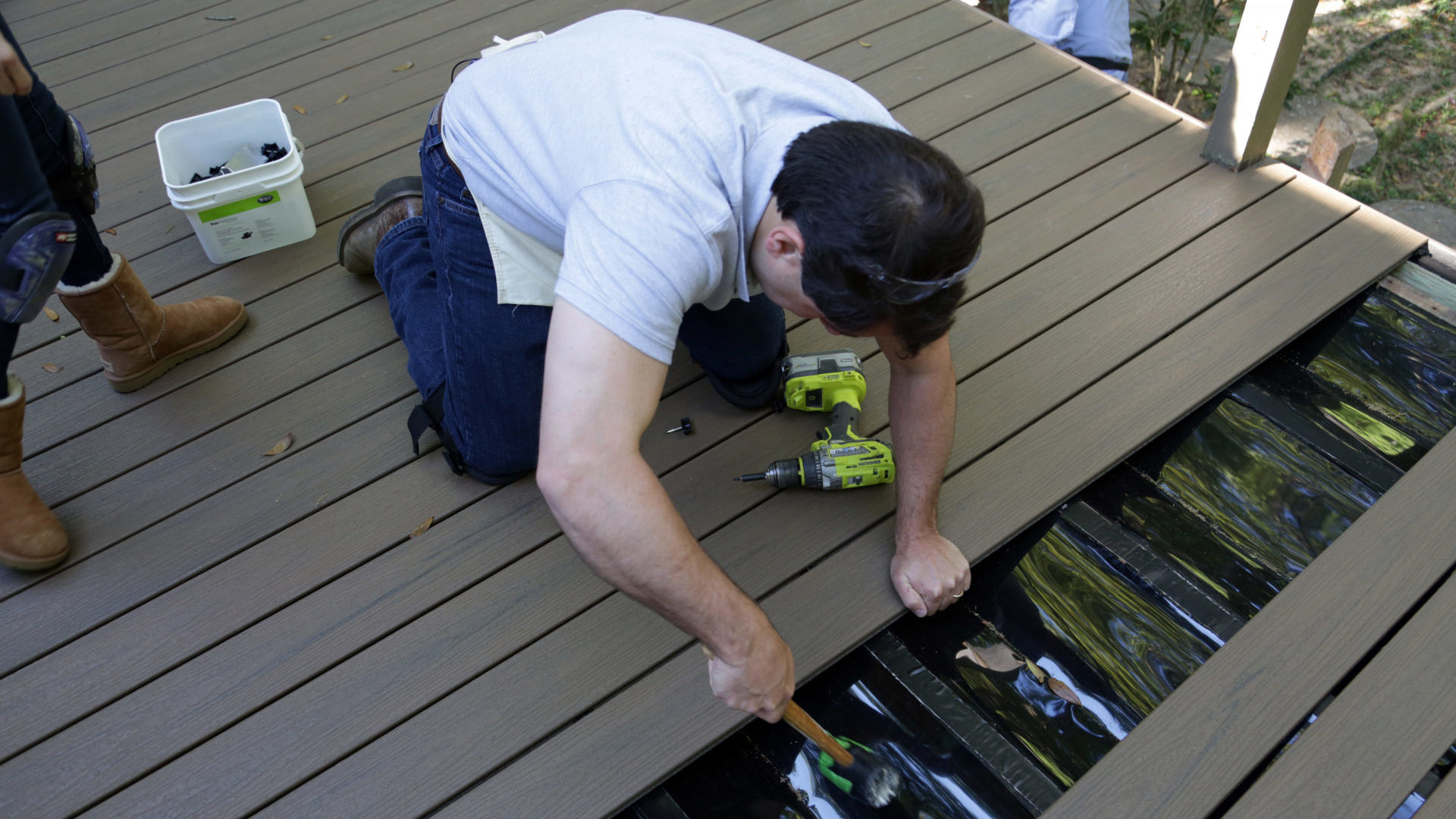 Maximize Space with an Under Deck Drainage System