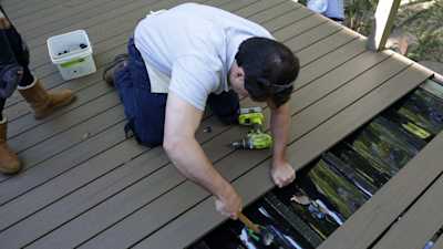 Maximize Space with an Under Deck Drainage System