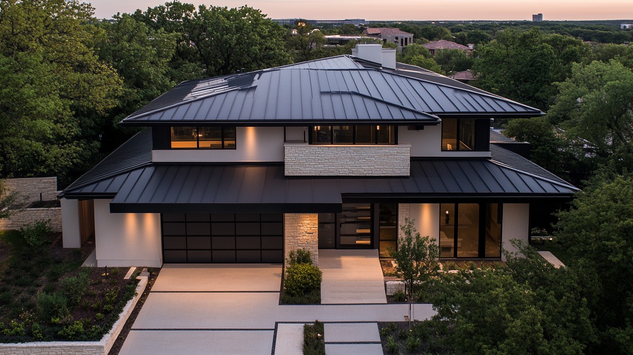 metal roof colors photo