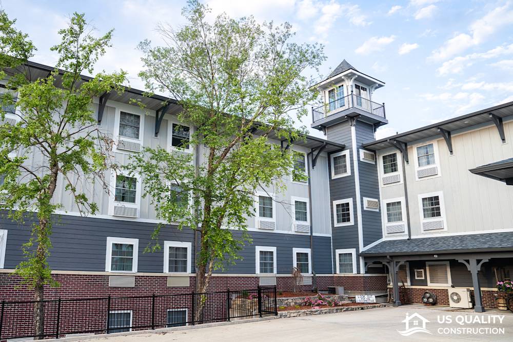 Hotel Siding & Roofing Replacement