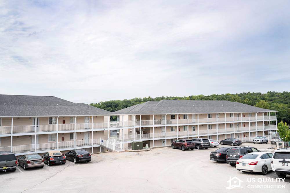 Condominium Renovation: Decking, Railing, and Roof Extension