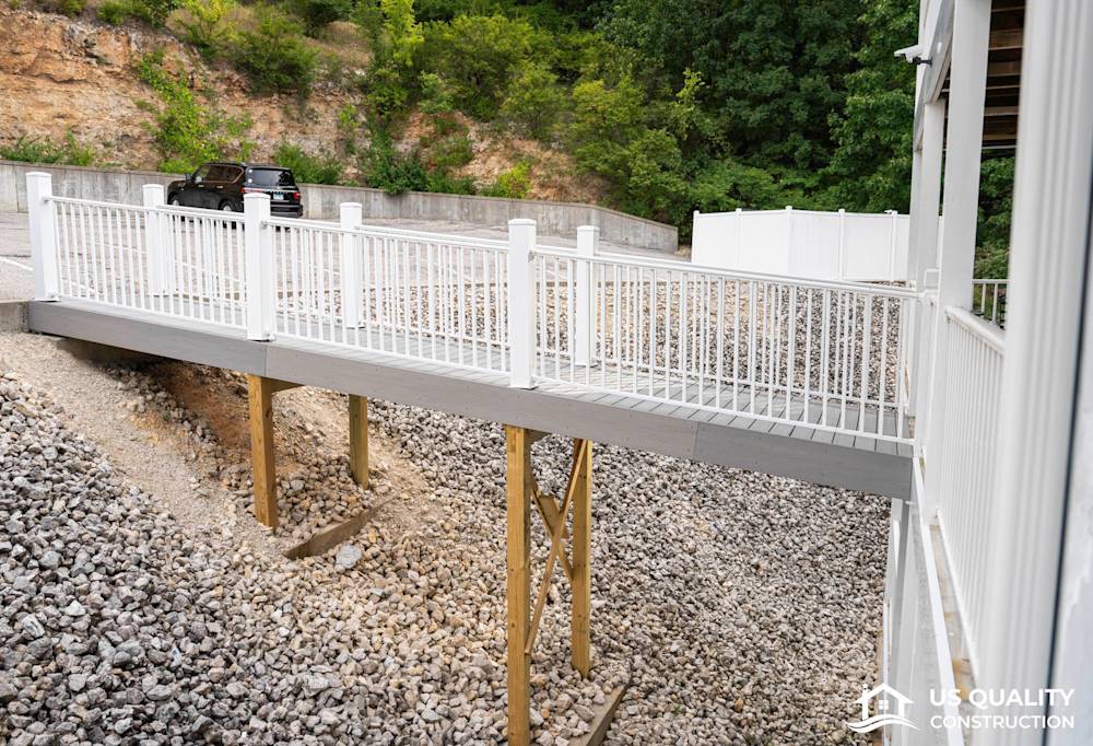 Condominium Renovation: Decking, Railing, and Roof Extension