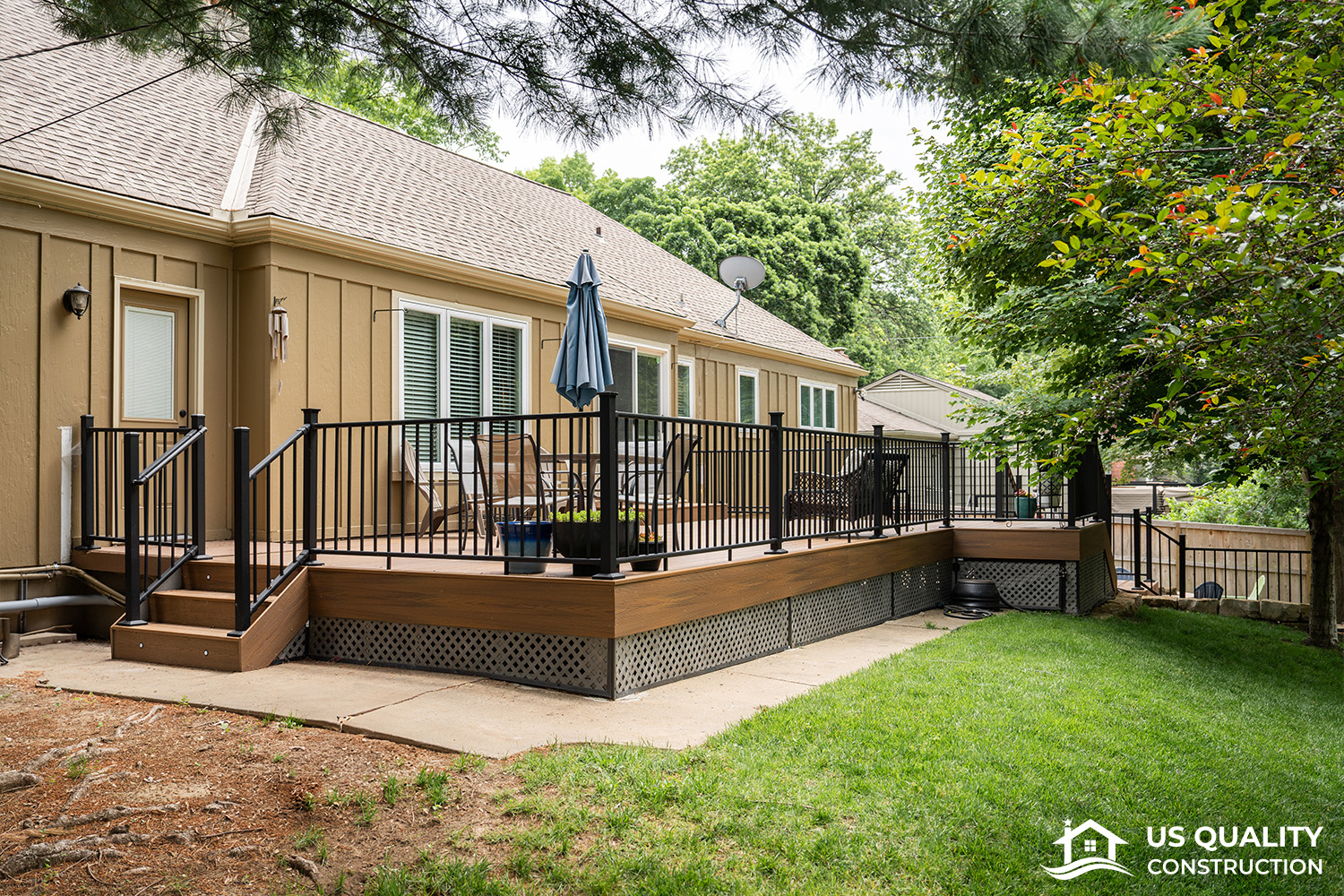 Deck Rebuild and Patio Hardscape Update