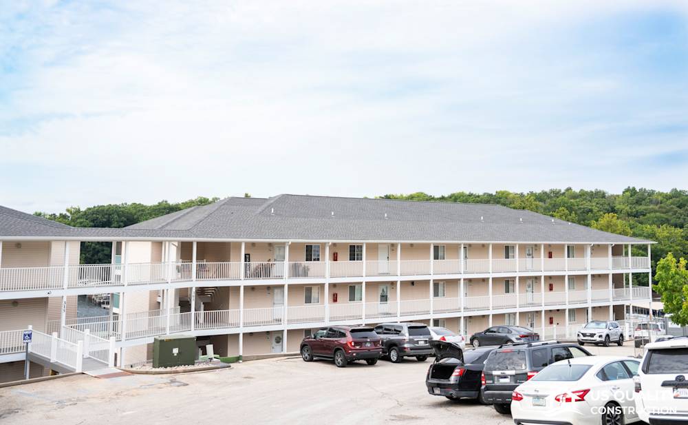 Condominium Renovation: Decking, Railing, and Roof Extension