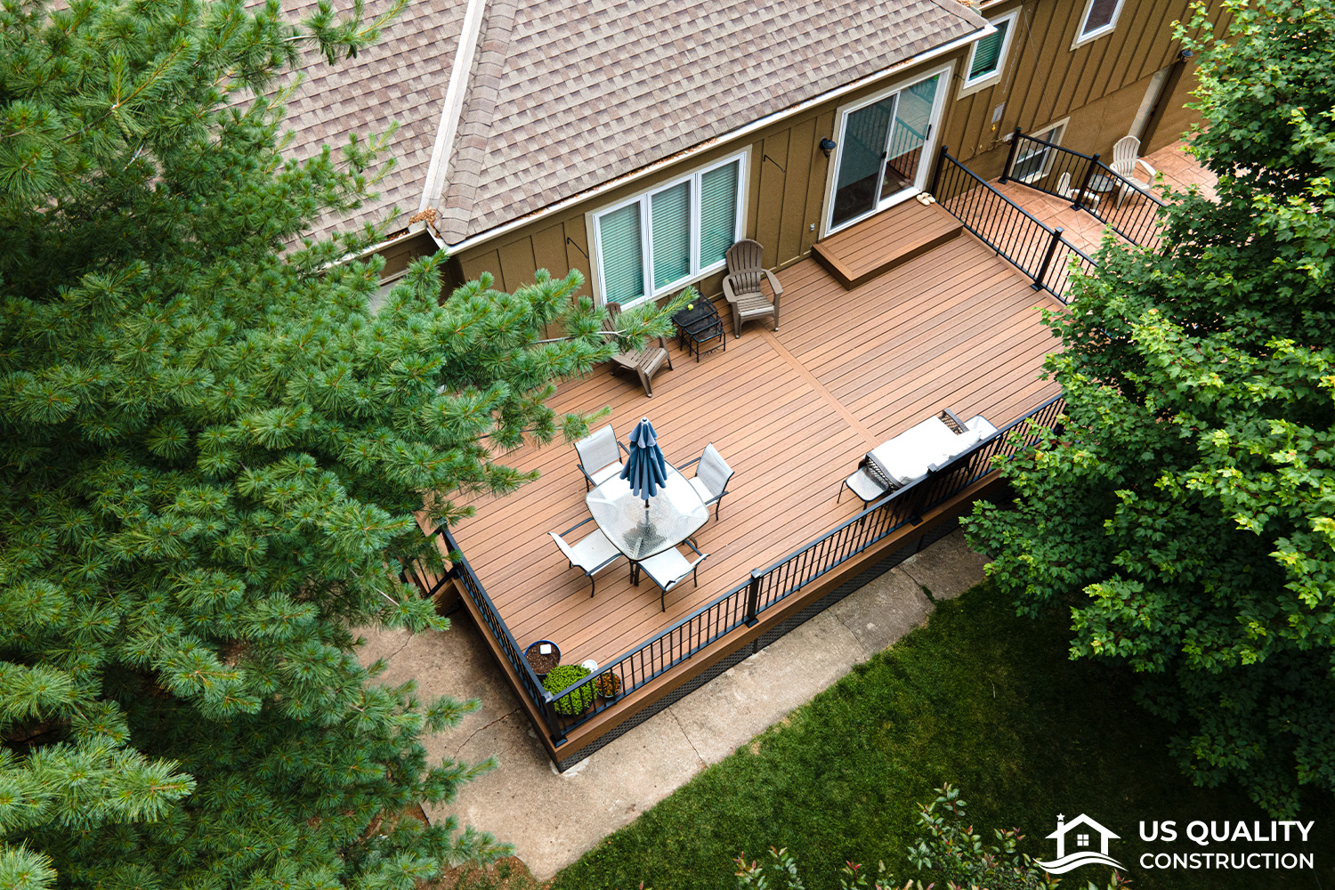 Deck Rebuild and Patio Hardscape Update