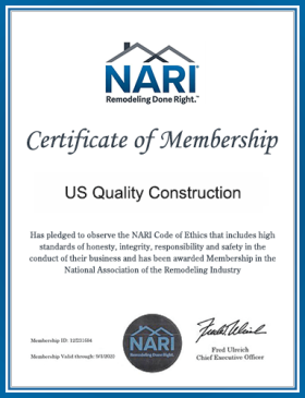 Member of The National Association of the Remodeling Industry