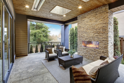 Create a Cozy Ambiance: Installing an Outdoor Fireplace on Your Deck