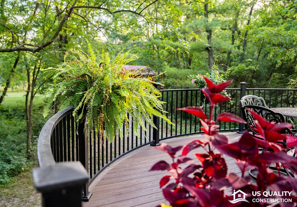 Custom Deck Design with Built-In Pool